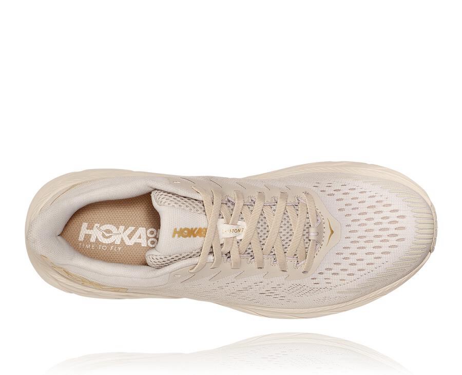 Hoka One One Løbesko Herre - Clifton 7 - Hvide - 943126FNQ